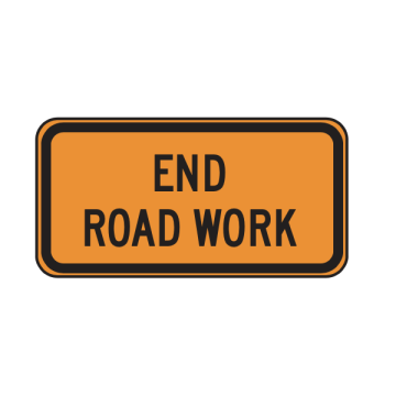 MUTCD G20-2 End Road Work