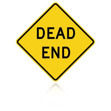 MUTCD W14-1 Dead End