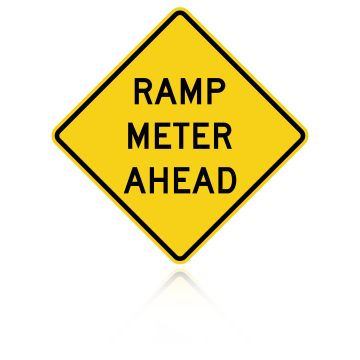 MUTCD W3-7 Ramp Meter Ahead