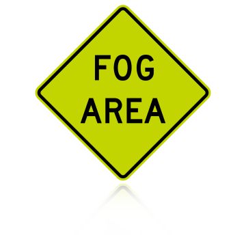 MUTCD W8-22 Fog Area