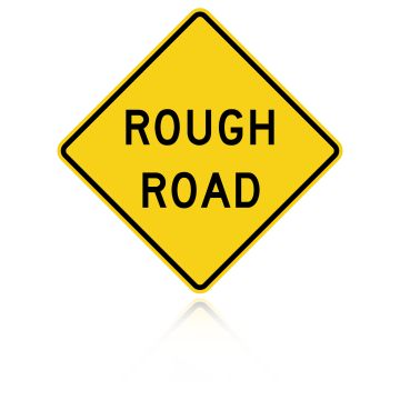 MUTCD W8-8 Rough Road