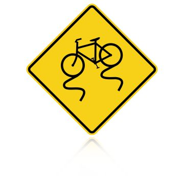 MUTCD W8-10 Bicycle Surface Condition