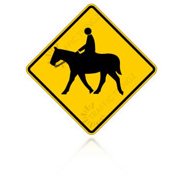 MUTCD W11-7 Equestrian Crossing