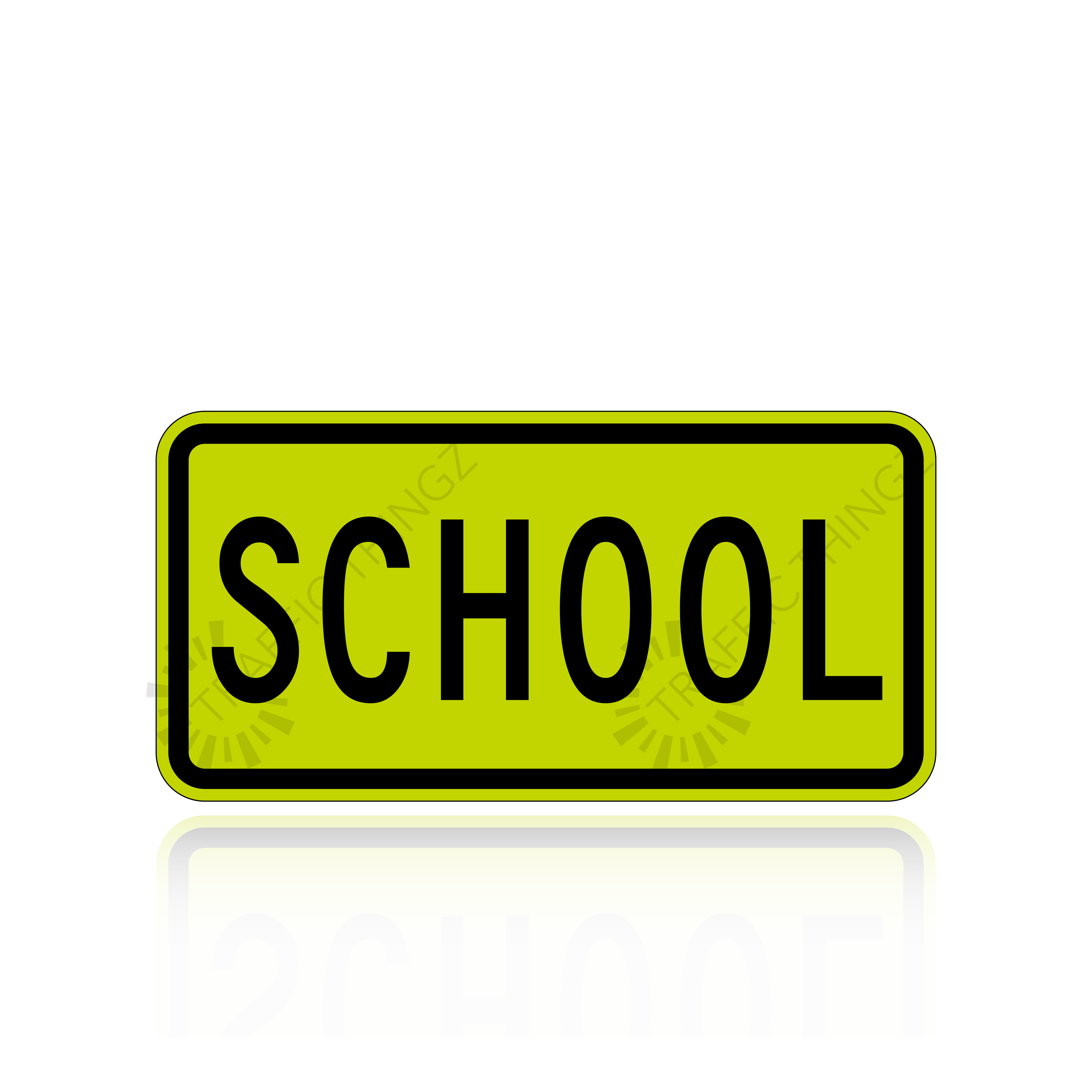 trafficthingz.com: MUTCD S4-3P School Sign